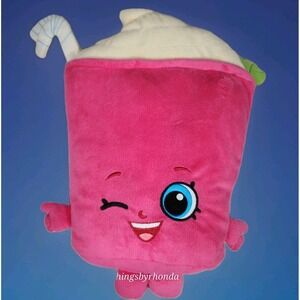 14 INCH! Shopkins Berry‎ Smoothie Plush - Collectible